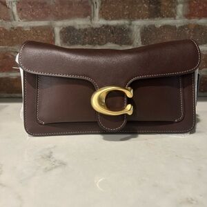 Coach Tabby Clutch - Chocolate Brown